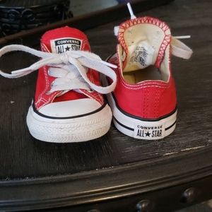 Size 5 Toddler Red Converse